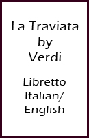 La Traviata libretto | Italian - English