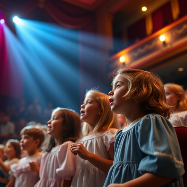 Children opera karaoke accompaniment tracks